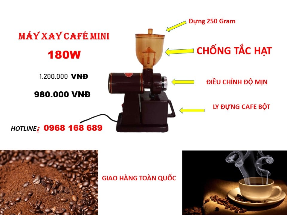 máy xay cà phê mini