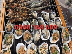bếp gas nướng hải sản