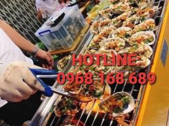 bếp nướng công nghiệp không khói dùng gas