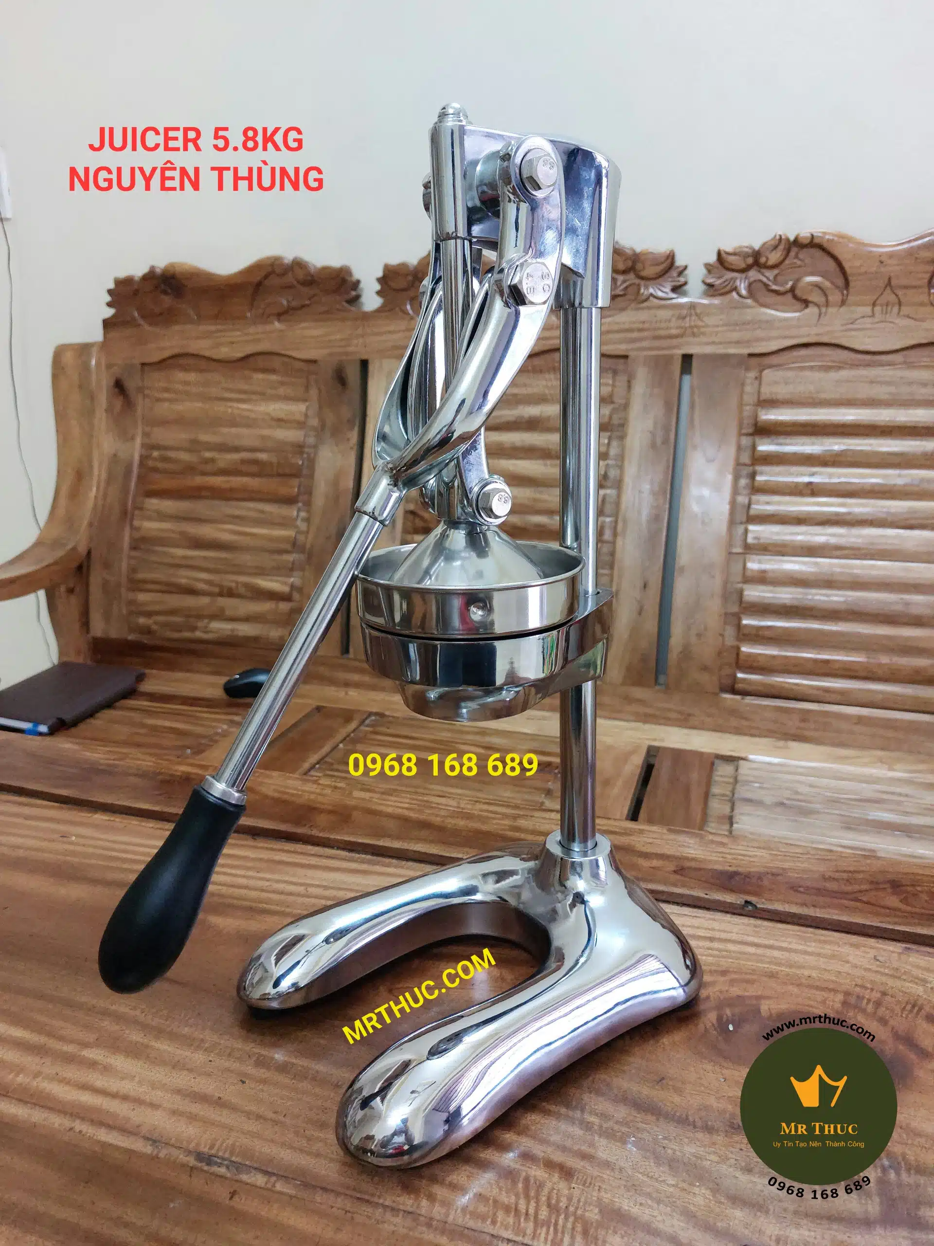 máy ép cam inox juicer 5.8kg,máy ép cam bằng tay juicer,máy ép cam juicer 6kg