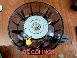 Đế cối máy xay sinh tố công nghiệp Vinamax S500 bằng inox đúc chắc chắn, truyền động ổn định.