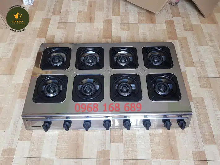 bếp gas 8 họng,bếp ga 8 họng,