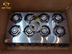 Bếp Gas 8 Họng Việt Nam Lửa Thường HÀNG CAO CẤP INOX NGUYÊN CON 9 bếp gas 8 họng,bếp gas 8 lò