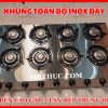 Bếp Gas 8 Họng Việt Nam Lửa Thường HÀNG CAO CẤP INOX NGUYÊN CON 8 bếp gas 8 họng,bếp gas 8 lò