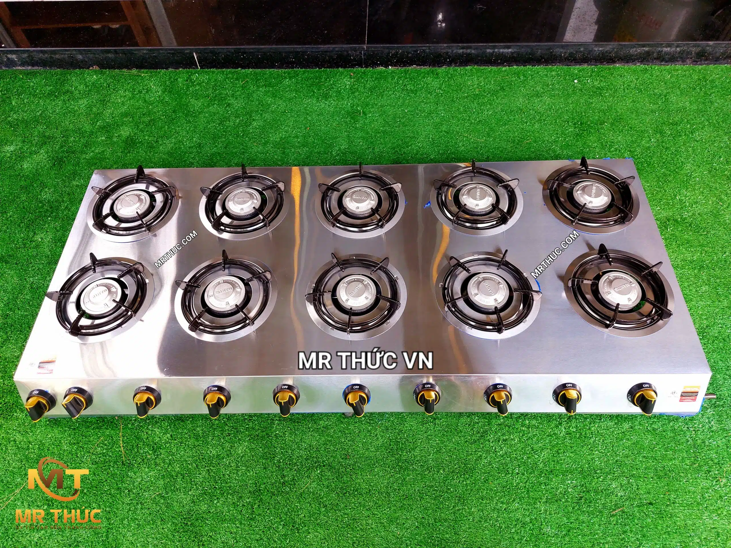 bếp gas 10 họng,bếp gas 10 lò,bếp ga 10 họng,bếp ga 10 lò,