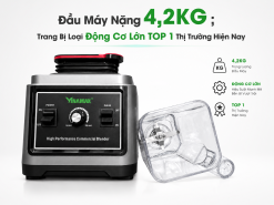 Máy Xay Sinh Tố Công Nghiệp VINAMAX S350 2800W Cối 2 Lít - XAY SINH TỐ ĐÁ XAY CỰC MỊN 35 Máy xay sinh tố công nghiệp VINAMAX S350 đầu máy nặng 4.2kg động cơ lớn 2800W cối 2 lít