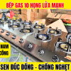 Bếp Gas 10 Họng Khè Hàng Việt Nam Gia Công HÀNG CAO CẤP 3 bếp gas 10 họng khè sen đúc đồng