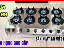 Bếp Gas 8 Họng