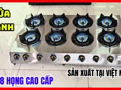 Bếp Gas 8 Họng