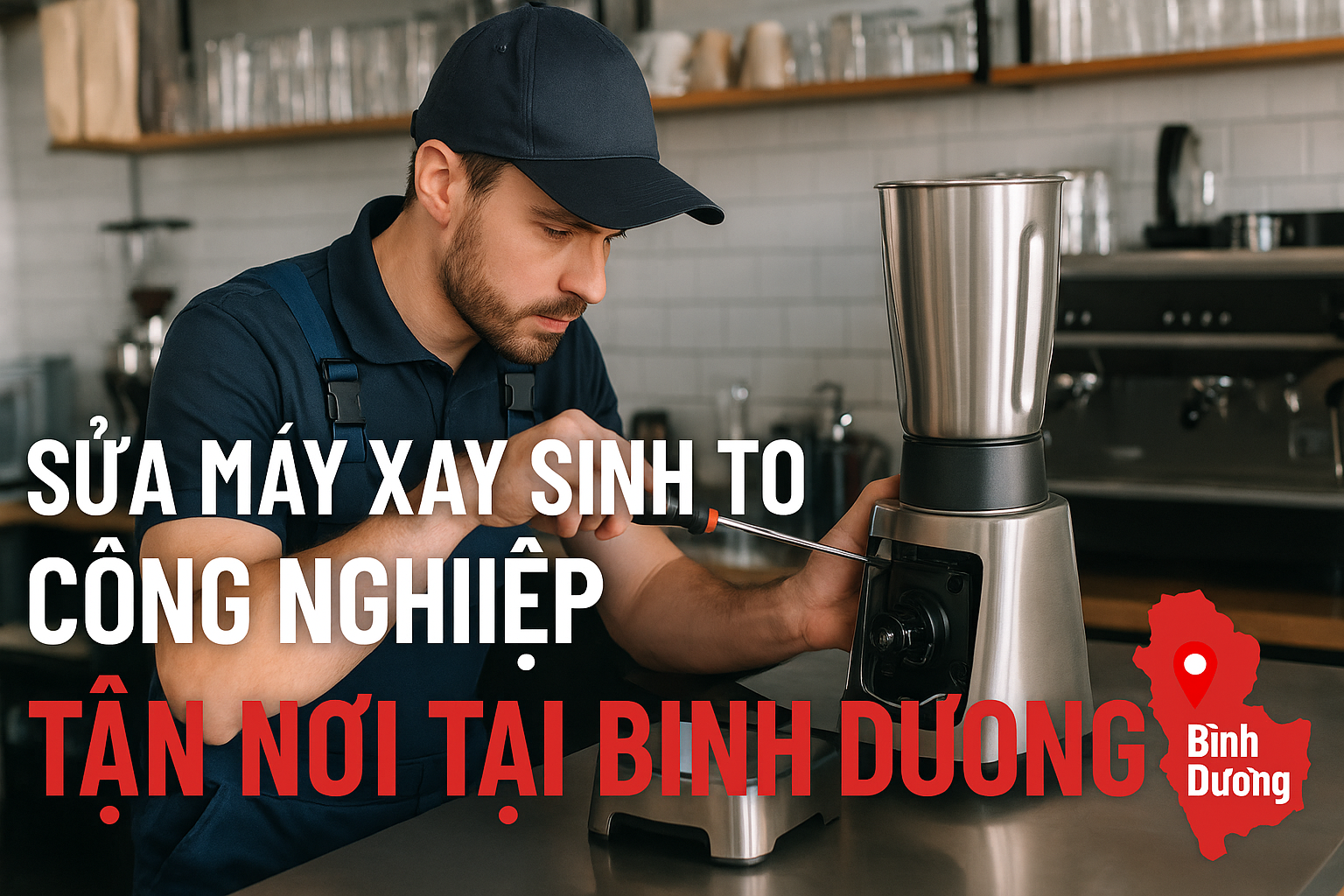Sửa máy xay sinh tố công nghiệp tại Bình Dương tận nơi, uy tín, giá tốt.